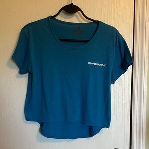 New Balance Women's Teal Short Sleeve Tee